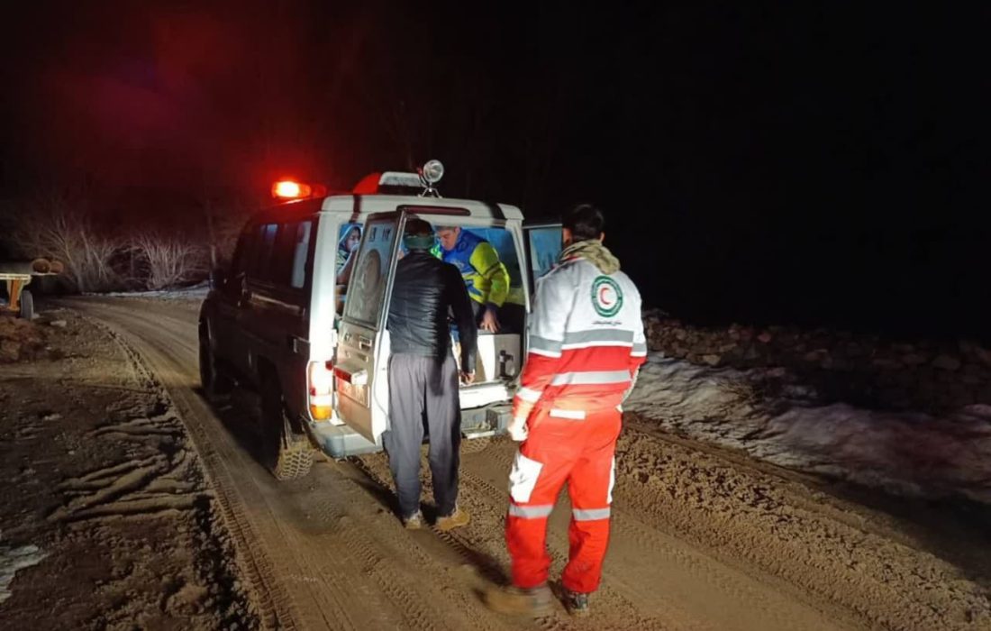 ۹ ساعت تلاش نجاتگران هلال احمر برای نجات جان مادر باردار زنجانی