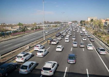 ترافیک در آزادراه‌های زنجان سنگین است