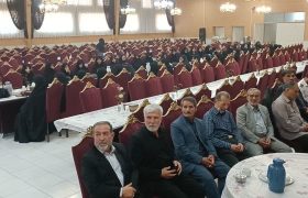 برگزاری گردهمایی خانواده خادمان حسینی عتبات عالیات در زنجان