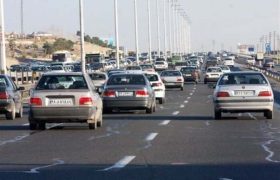 افزایش حجم تردد در محورهای مواصلاتی زنجان