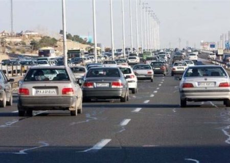 افزایش حجم تردد در محورهای مواصلاتی زنجان