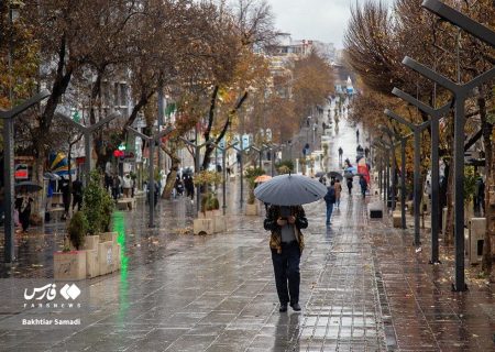 تداوم بارش‌های رگباری در استان زنجان
