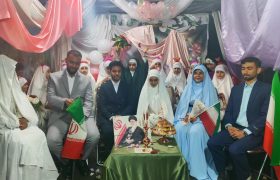 سه ازدواج در شب هفتاد و نهم؛ پیوند آسمانی در میان حضور خیابانی
