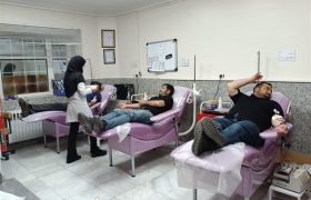 استقبال زنجانی‌ها از پویش «نذر خون» در تاسوعا و عاشورا