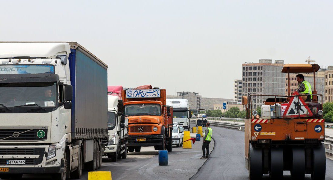 عملیات بهسازی ۶ کیلومتر از آزادراه زنجان – تبریز آغاز شد