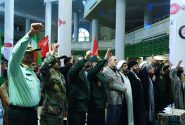 آیین گرامیداشت چهلمین روز تدفین رهبر شهید انقلاب در مصلای زنجان
