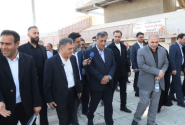 بازدید معاون اجرایی رئیسجمهور از ورزشگاه ۱۵ هزار نفری زنجان