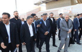 بازدید معاون اجرایی رئیس‌جمهور از ورزشگاه ۱۵ هزار نفری زنجان